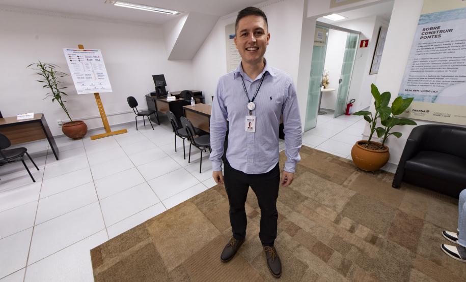 Gestor Phablo Bozza na Agência do Trabalhador da Cultura